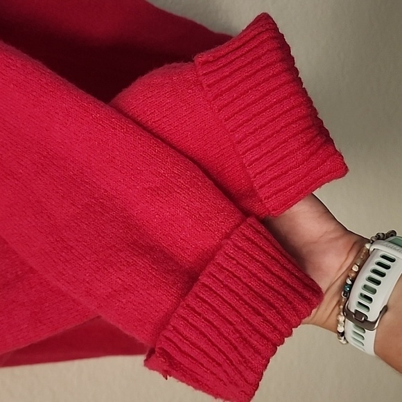 Sanctuary Easy Breezy V Neck Pullover In Flash Pink - Picture 7 of 14